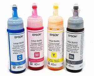 Kit 4 Tinta Epson Original L120