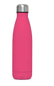 Garrafa Térmica de Inox Matte Pink - 500ml