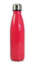 Garrafa Térmica para Sublimação em Aço Inox Pink com Parede Dupla - 500ml