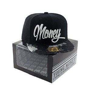 BONE ABA RETA YOUNG MONEY SNAPBACK PTO MONEY FLORAL