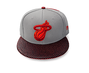 Bone Aba Reta New Era Snapblack Miami Heat