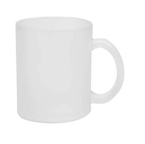 36 Caneca de Vidro Jateado para Sublimação - 325ml