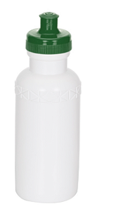 Squeeze Plástico branco 500ml Tampa Verde