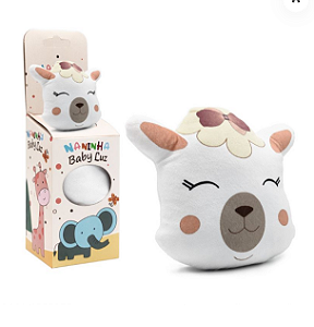 Kit Naninha de Plush com Almofada para sublimação - Alpaca