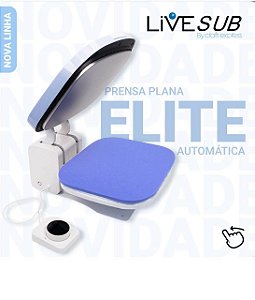Prensa Plana Elite Craft Automatica LiveSub 27,5x36cm - 220v