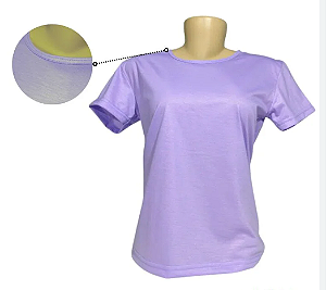Babylook Poliester Lilas - FEMININA