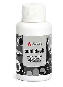 Tinta para Sublimação Gênesis Preta - 100ml