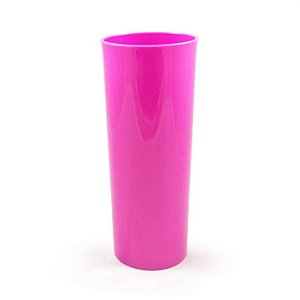 Long Drink 300ml Pink Leitoso P/ Transfer Laser ou Serigrafia 1un