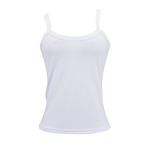 Regata Poliéster - Feminina C/ Elastano Modelo Alçinha GG