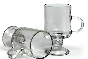 Taça de Vidro Cristal Capuccino para Sublimação - 350ml