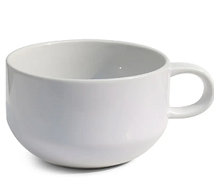 Bowl para Sublimação de Cerâmica Branca com Alça - 500ml