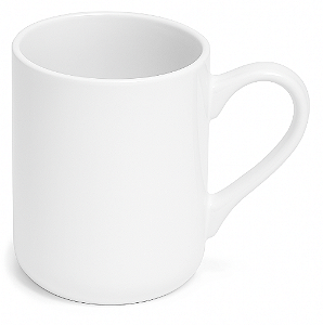 Caneca Imperial Branca com Alça e Interior Branca – 325ml