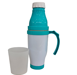 Garrafa De Polímero Semi-Térmica 560ml Para Sublimação -