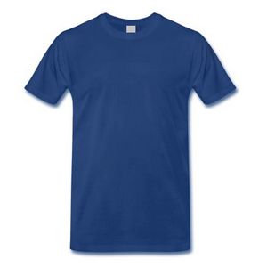 Camiseta Azul Neon Adulto  Poliéster Para Sublimação