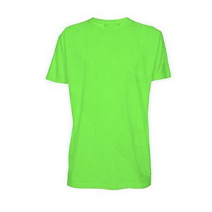 CAMISETA POLIÉSTER VERDE LIMÃO - INFANTIL