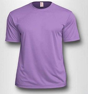 Camiseta Poliester Lilas Sublimatica - Adulto