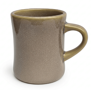 Caneca de Cerâmica para Sublimação Rústica Elemental Areia - 360ml