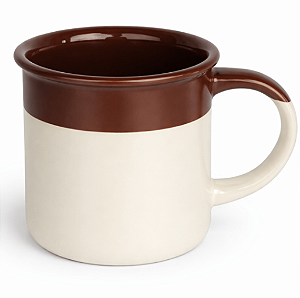 Caneca de Cerâmica para Sublimação Fosca Aroma Vintage Café - 380ml