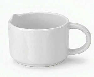 Xícara de Cerâmica para Sublimação Pet Bichim Branco - 300ml
