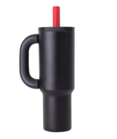 Copo Térmico Inox Funny Preto de 1100ml