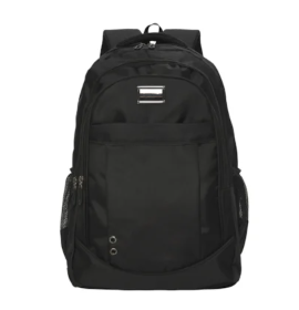 Mochila City Preta C/ Placa Poliéster 28l