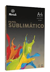 Papel para Sublimação Mundi (Globinho) A4 100g - 500 Folhas