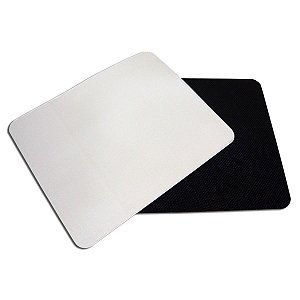 Mouse Pad Branco de Latex 19X19  - 10 Unidades