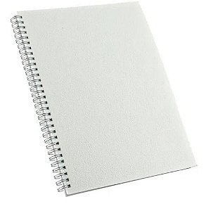 Caderno Grande Permanente 100fls Com Capa Pet P/Sublimação (20,4 x 27,6cm) -