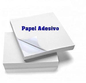 Papel Fotográfico Adesivo Matt ( Fosco) A4 110g - 20 Folhas - 1 Pacote