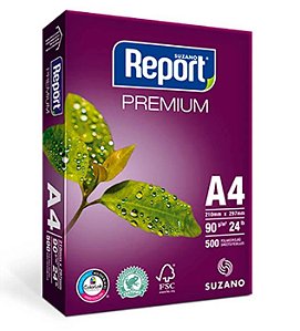 Papel Sulfite Report Premium A4 90g 500 folhas