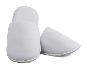 Pantufa para Sublimação Branco - Adulto