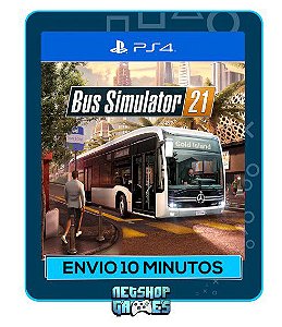 Bus Simulator 21 - Edição Padrão - Ps4 - Mídia Digital