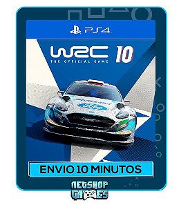 WRC 10 FIA World Rally Championship - Edição Padrão - Ps4 - Mídia Digital