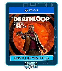 DEATHLOOP - Edição Deluxe - Ps4 - Mídia Digital