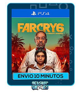 Far Cry 6 - Edição Padrão - Ps4 - Mídia Digital