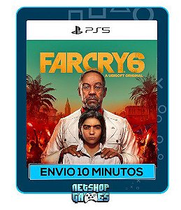 Far Cry 6 - Edição Padrão - Ps5 - Mídia Digital