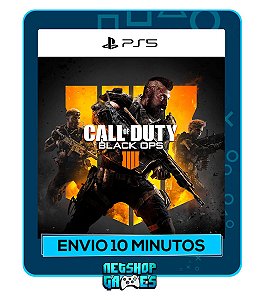 Call Of Duty Black Ops 4 - Edição Padrão - Ps5 - Mídia Digital