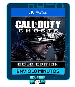 Call Of Duty Ghost - Edição de Ouro - Ps4 - Mídia Digital
