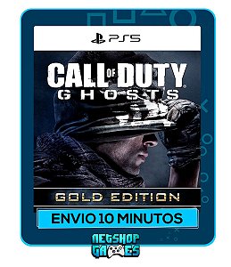 Call Of Duty Ghost - Edição de Ouro - Ps5 - Mídia Digital