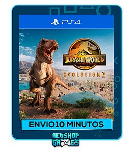 Jurassic World Evolution 2 - Edição Padrão - Ps4 - Mídia Digital