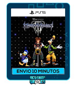 Kingdom Hearts 3 - Edição Padrão - Ps5 - Mídia Digital