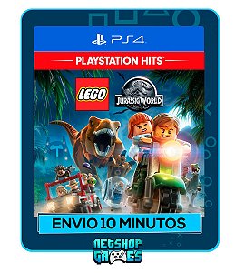 Lego Jurassic World - Edição Padrão - Ps4 - Mídia Digital