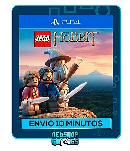 Lego O Hobbit - Edição Padrão - Ps4 - Mídia Digital