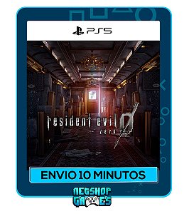 Resident Evil 0 - Edição Padrão - Ps5 - Mídia Digital