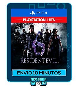 Resident Evil 6 - Edição Padrão - Ps4 - Mídia Digital