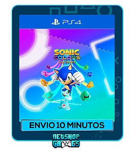 Sonic Colors - Edição Ultimate - Ps4 - Mídia Digital