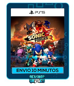 Sonic Forces - Edição Padrão - Ps5 - Mídia Digital