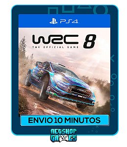 Wrc 8 - Edição Padrão - Ps4 - Mídia Digital