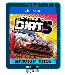 Dirt 5 - Edição Padrão - Ps4 - Mídia Digital