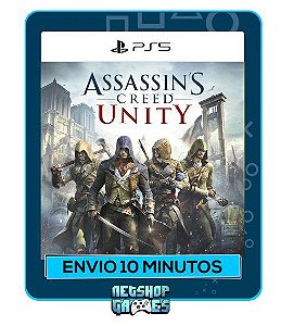 Assassins Creed Unity - Edição Padrão - Ps5 - Mídia Digital